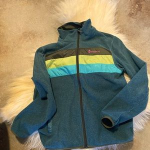 Light fleece jacket great for layering